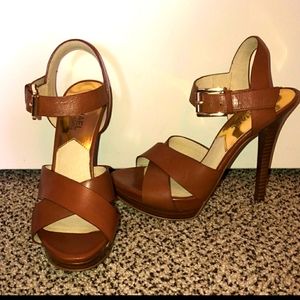 Michael Kors Camel Heels